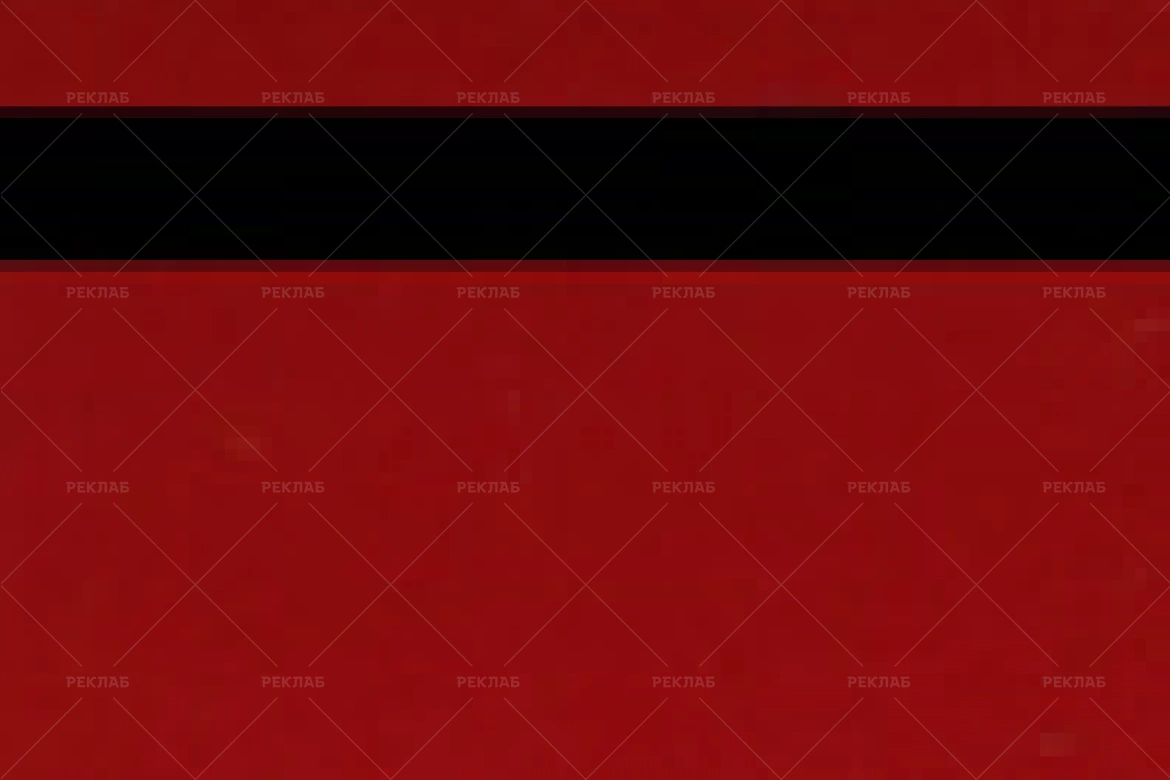 Изображение Пластик SCX-094 красный/черный 1200х600х1,5 лазерная обработка №1521