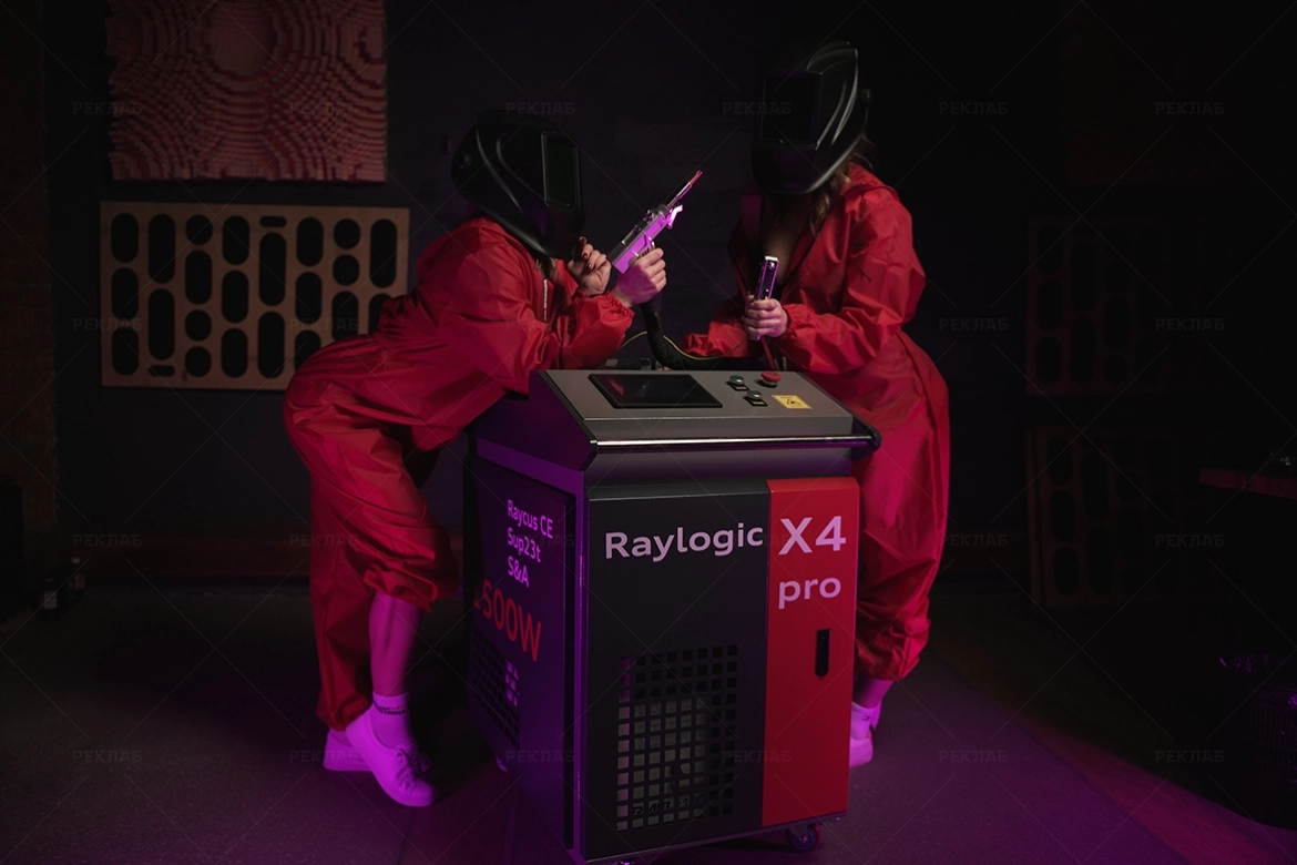 Изображение Лазерная сварка 4в1 RAYLOGIC PROMAWELD X4PRO S3PT 2000Вт Raycus CE №7402