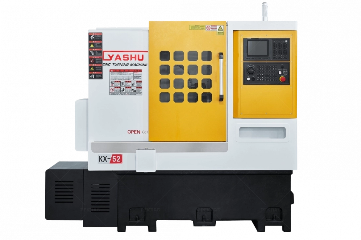 Изображение Токарный станок с ЧПУ YASHU KX-52J. Сервотуррета, задняя бабка. №7454