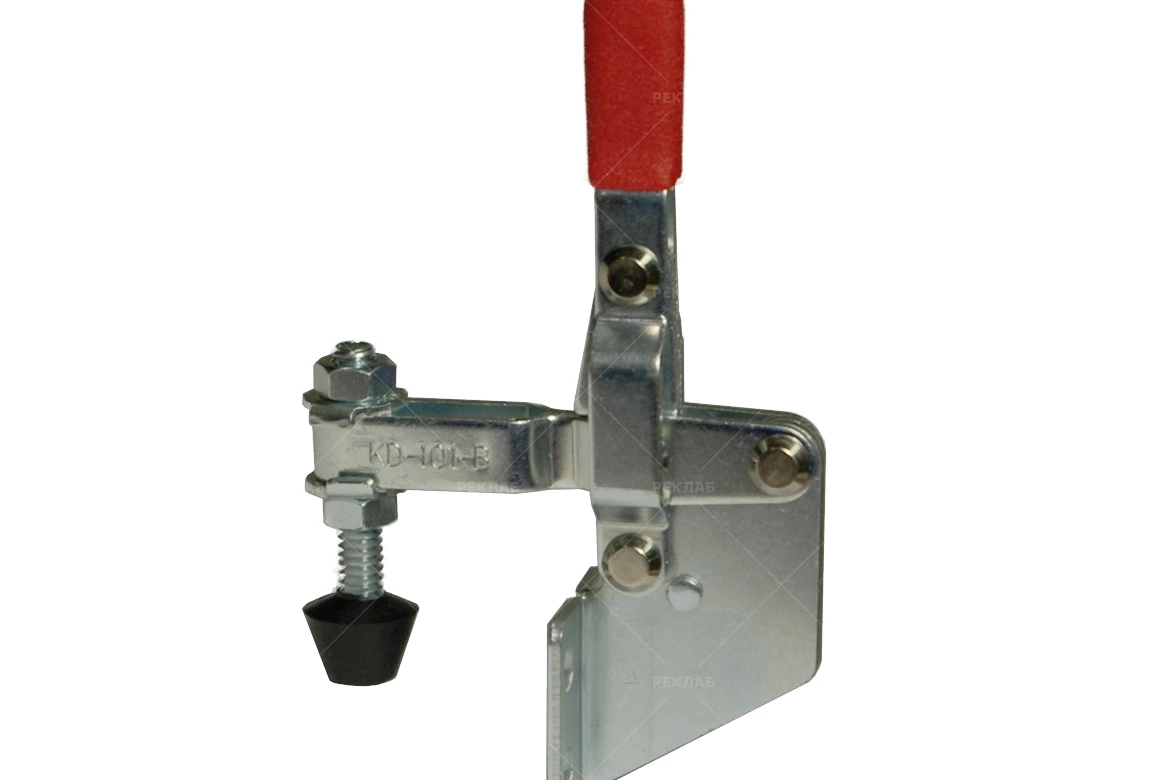 Изображение Зажим механический для вертикального крепления с горизонтальной ручкой KD101B №3813