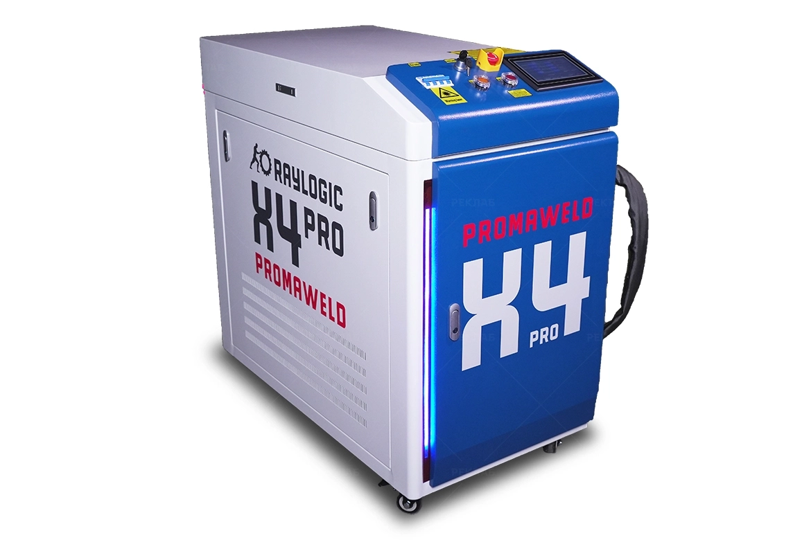 Изображение Лазерная сварка, чистка, резка 4в1 RAYLOGIC X4PRO PPROMAWELD 3000 Вт Raycus №7276