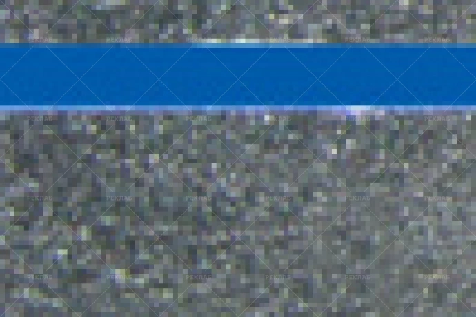 Изображение Пластик SCX-071 серебро матовое/синий 1200х600х1,5 №1587 
