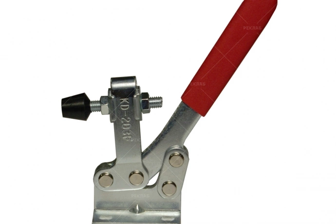 Изображение Зажим механический рычажный с горизонтальной ручкой(KD203) №3834 