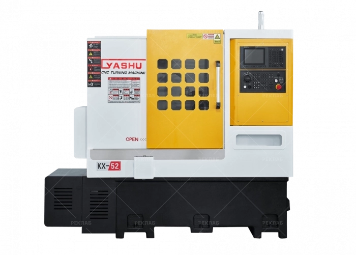 Изображение Токарный станок с ЧПУ YASHU KX-52J. Сервотуррета, задняя бабка.